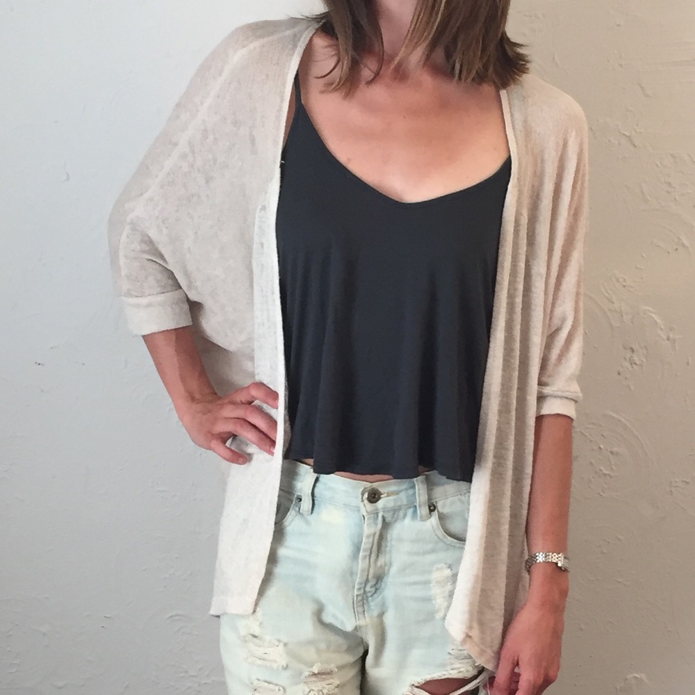 Cream colored sweater